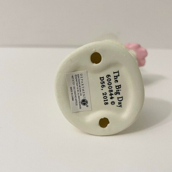 Dept 56 Snowbabies The Big Day Bride Wedding Blue Eyes Figurine - Picture 14 of 15